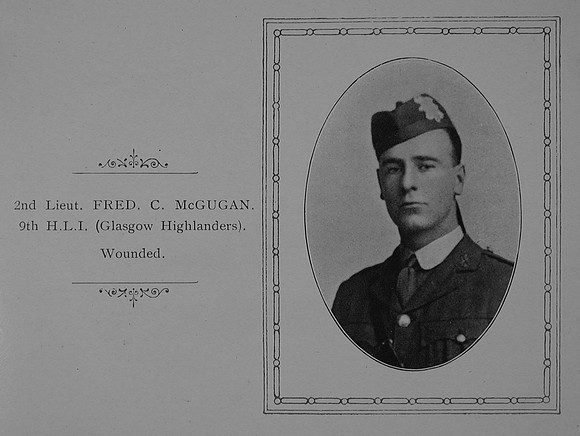 McGugan F C 2nd Lt 9th Highland Light Infantry