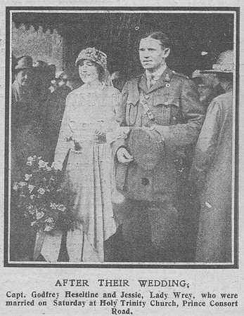Heseltine G Captain 6th Dragoon Guards The Graphic 4th Nov 1918