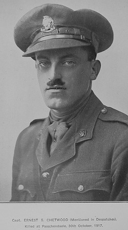 Chetwood E S Captain 28th London Regiment