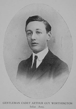 Worthington A G Cadet Indian Army