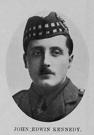 Kennedy J E Lt 8th Seaforth Highlanders  St Andrews University Roll Of Honour