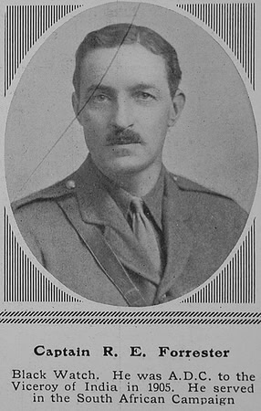 Forrester R E Captain Black Watch The Sphere 31st Jul 1915
