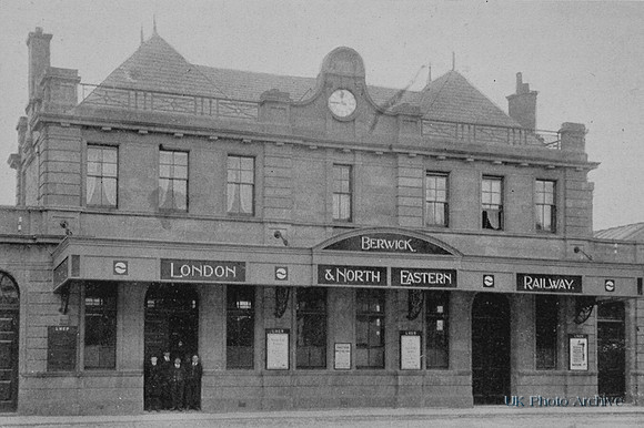 Berwick Station After Reconstruction In 1927