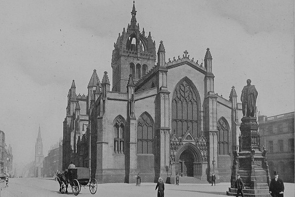 St Giles Edinburgh 1920s