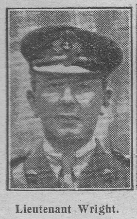 Wright P E Sub Lt Royal Naval Air Service The Graphic 6th July 1916