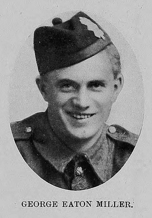 Miller G E Sergt 5th Black Watch St Andrews University Roll Of Honour
