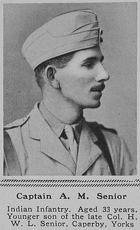 Senior A M Captain Indian Army The Sphere 29th July 1916