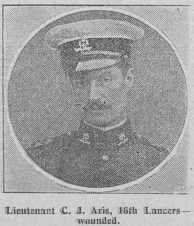 Aris C J Lt 16th Lancers The Graphic 8th Sep 1914