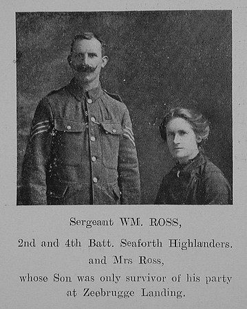 Ross W Sergt 2nd Seaforth Highlanders The Sword Of The North Highland Memories Of The Great War - Dugald MacEchern