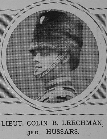Leechman C B Lt 3rd Hussars The Illustrated London News 29th May 1915