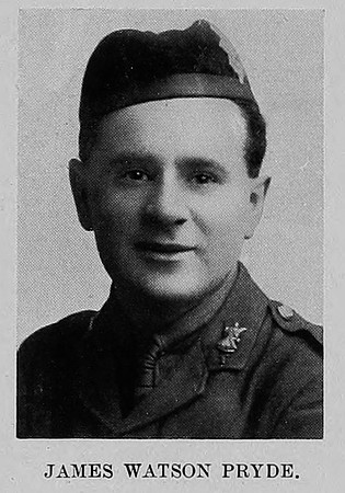 Pryde J W 2nd Lt 7th Black Watch St Andrews University Roll Of Honour