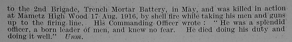 Haggar H D F Lt 3rd Loyal North Lancs Regt Obit Part 2 De Ruvignys Roll Of Honour Vol 3