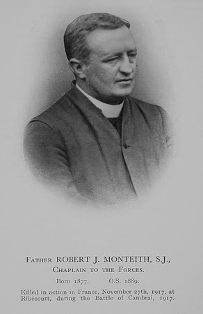 Monteith R J Father Army Chaplain