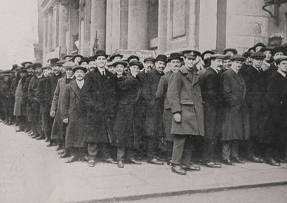 Recruits At Deptford Town Hall