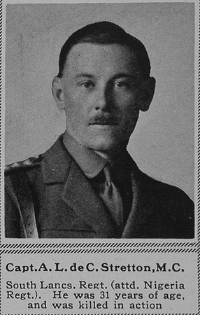 Stretton A L de C Captain MC South Lancs Regt The Sphere 15th Dec 1917