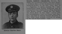 Mace E C Pte 7th Essex Regiment Obit De Ruvignys Roll Of Honour Vol 3