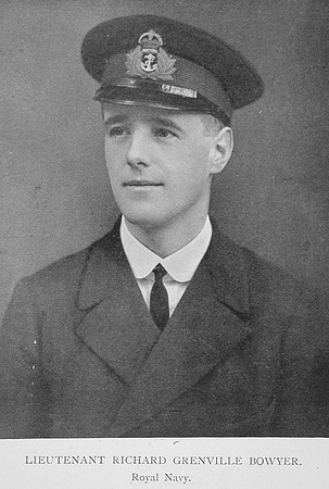 Bowyer R G Lt HMS Paragon Royal Navy