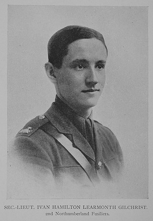 Gilchrist I H L 2nd Lt 2nd Northumberland Fusiliers