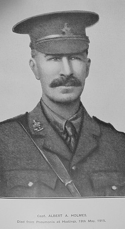 Holmes A A Captain 5th Royal Sussex Regiment