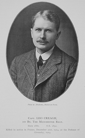 Creagh L Captain 1st Mancheser Regiment