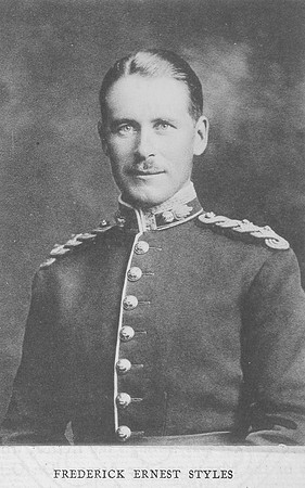 Styles F E Lt Royal Munster Fusiliers