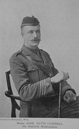 Campbell A D Major 5th Seaforth Highlanders The Sword Of The North Highland Memories Of The Great War - Dugald MacEchern