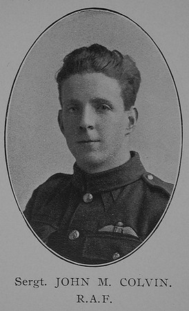 Colvin J M Sergt Royal Air Force