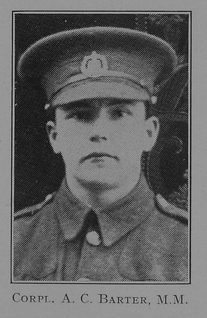 Barter A C Cpl MM Dorset Regiment