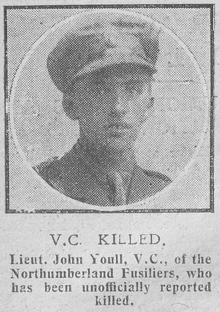 Youll J Lt VC 11th Northumberland Fusiliers The Graphic 14th Nov 1918