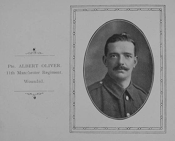 Oliver A Pte 11th Manchester Regiment William Graham Co Roll Of Honour
