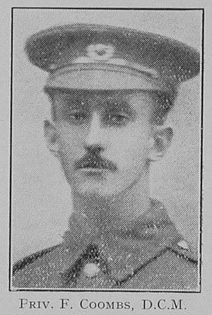 Coombs F Pte DCM Royal Marine Light Infantry