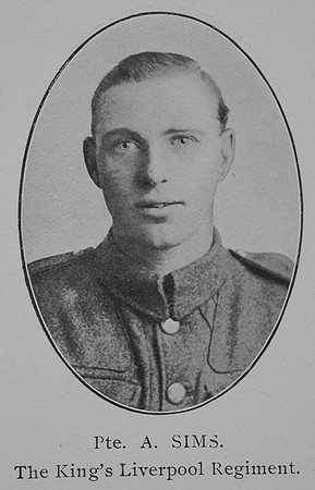 Sims A Pte King's Liverpool Regiment William Graham Company