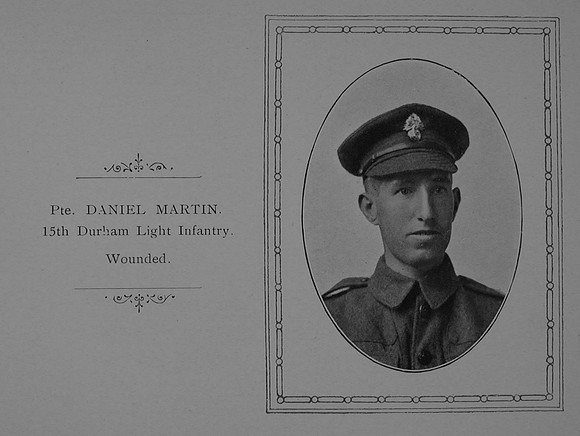 Martin D Pte 91841 15th Durham Light Infantry