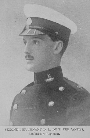 Fernandes D L De T 2nd Lt Bedfordshire Regiment