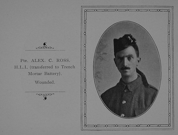 Ross A C Pte Highland Light Infantry