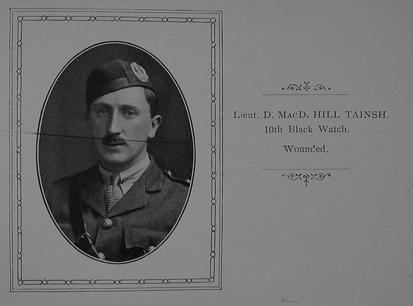 Tainsh D M H Lt 10th Black Watch