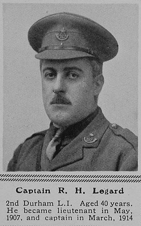 Legard R H Captain 2nd DLI The Sphere 16th Oct 1915