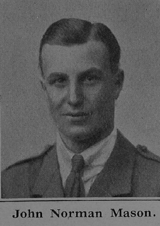 Mason J N Lt MC Dorset Yeomanry De Ruvignys Roll Of Honour Vol 5