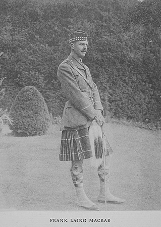MacRae F L 2nd Lt 8th Seaforth Highlanders
