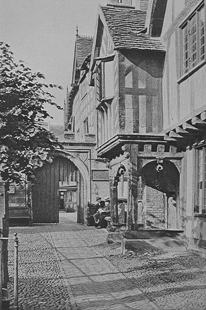 The Entrance To Leicester Hospital Warwick c.1925
