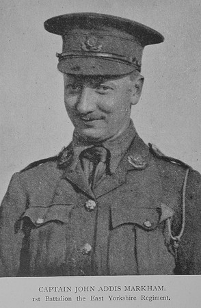 Markham J A Captain 1st East Yorkshire Regiment