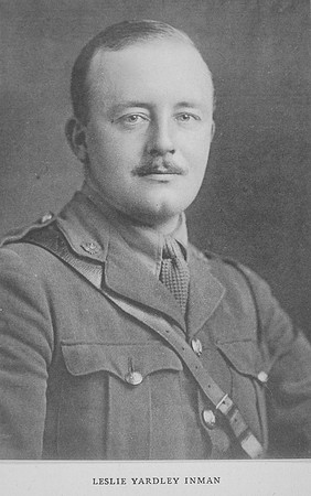 Inman L Y 2nd Lt 3rd Royal Scots