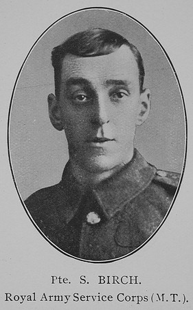 Birch S Pte Army Service Corps William Graham Company