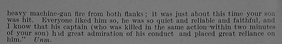 Jarvis W S 2nd Lt 7th Lincolnshire Regiment Obit Part 3 De Ruvignys Roll Of Honour Vol 5