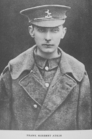 Atkin F H Pte 7332 4th Queens Own Royal West Kent Regiment
