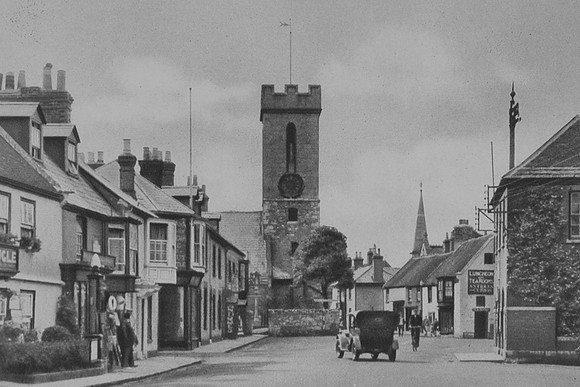 The Square Yarmouth Isle Of Wight 1920s