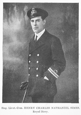 Simes H C N Eng Lt Comm HMS Pheasant Royal Navy