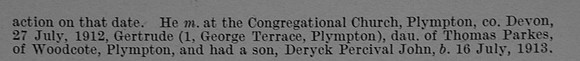 Seymour W P Pte 9170 2nd Honourable Artillery Company Obit Part 2 De Ruvignys Roll Of Honour Vol 4