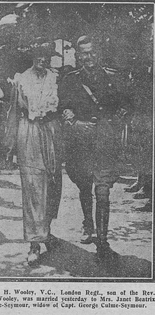 Wooley G H Lt VC London Regiment The Graphic 9th July 1918