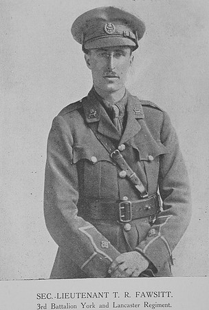 Fawsitt T R 2nd Lt York And Lancs Regiment